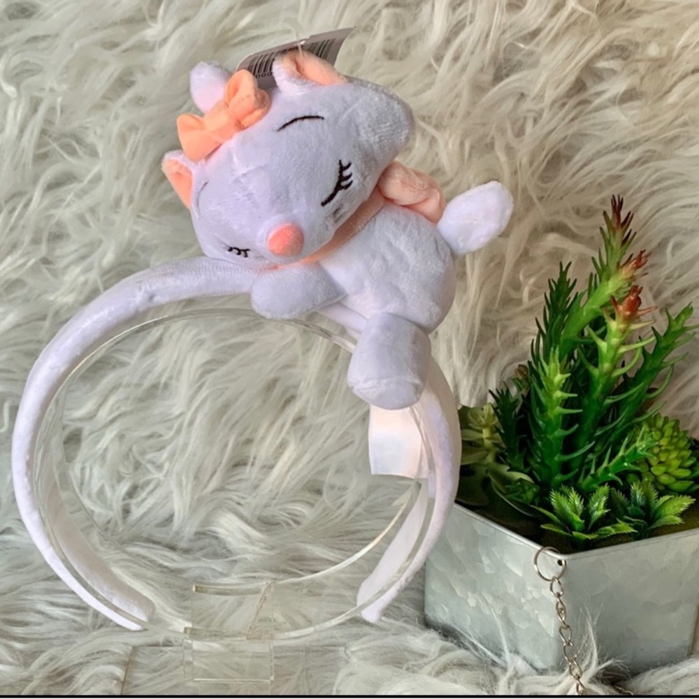 Disney Shanghai Baby Sleeping Kitty Ears Headband